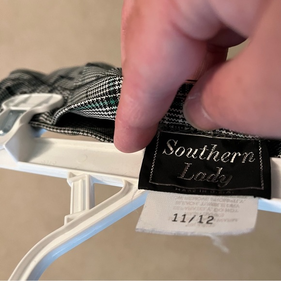 Vintage Southern Lady plaid skirt size 11-12 - Picture 4 of 10